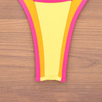 Splicing Denim V Shaped Thong Bikini Women Swimsuit Female Swimwear Two Pieces Bikini Set Bather Push Up Bathing Suit Swim Lady