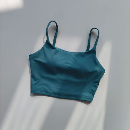 Women Breathable Sports Bra Fitness Top Push Up Sport Bra Fixed With Pad Yoga Bra Underwear Sport Tops For Running Vest Gym Wear