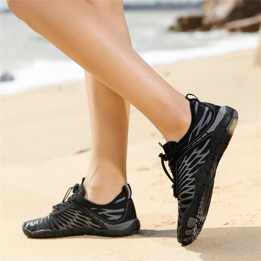 Aqua Shoes For Women Men Barefoot Water Shoes Anti-Slip Quick-Drying Outdoor Beach Upstream Wading Swimming Shoe Sneakers Unisex