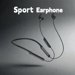 Magnetic sports wireless neckband with dual battery