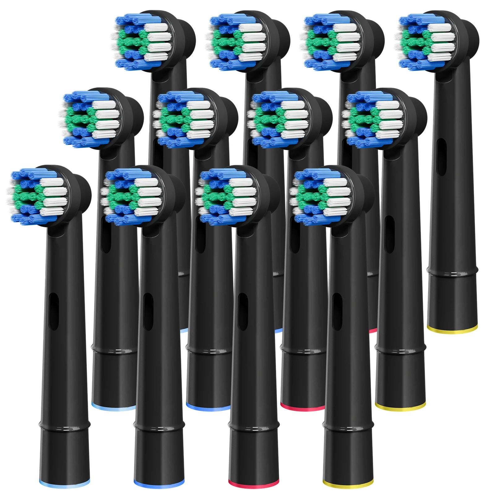 Replacement Toothbrush Heads Compatible with Oral B Braun Professional Electric Brush Heads 1000 1500 3000 6000 7000 7500 8000