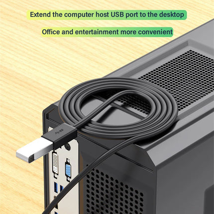 USB 3.0 Extension Cable Male to Female 5Gbps Data Cord USB3.0 Extender for PC PS3 Laptop to U Disk Smart TV USB Cable Extension