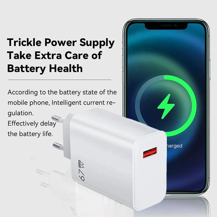 6A Ultra Fast Charger Cable for Xiaomi 15 14 13 12 Redmi Note 10 11T 12T 13 POCO X3 X4 F4 Quick Charging Type C USB Cable Set