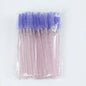CNK 50Pcs Disposable Crystal Eyelash Brush Mascara Wands Applicator Diamond Rod Makeup Brushes for Women Eyelash Extension Tool