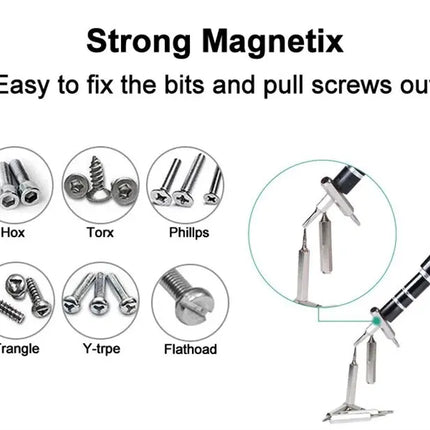 115 in 1Multifunctional Screwdriver Set Computer PC Mobile Phone Equipment Repair Screw Driver Insulation Manual Household Tools