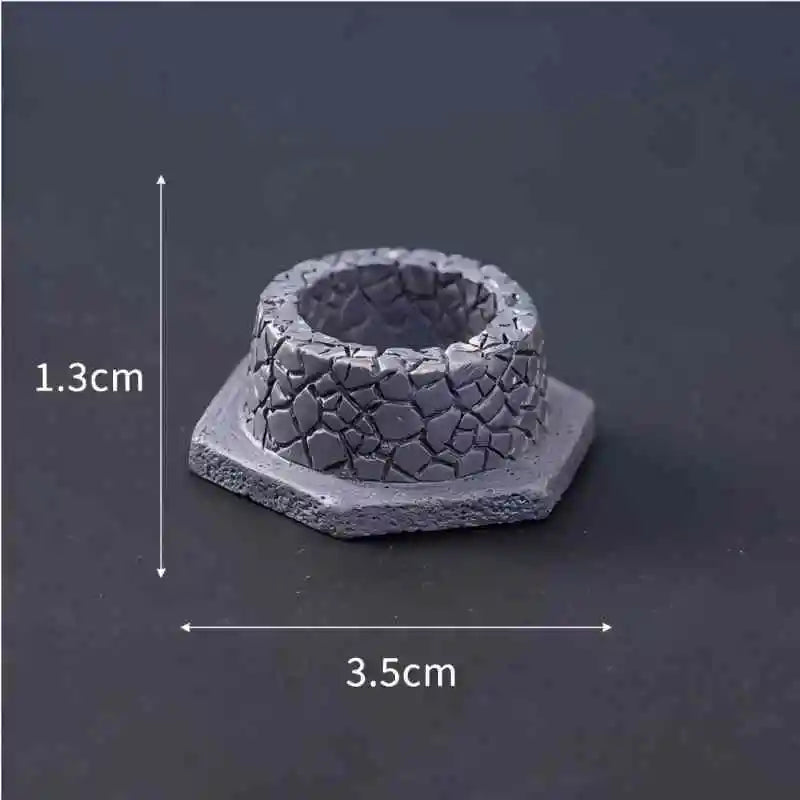 Halloween Decoration Maple Leave Ghost Desktop Ornaments Mini Skull Luminous Horror Eyeball Halloween Party Favors Home Decor