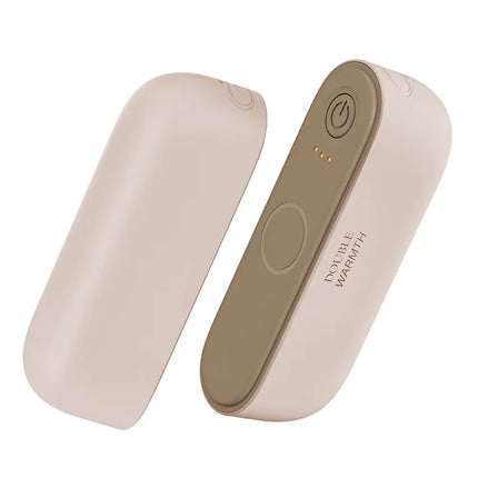 New 2 in 1 Magnetic Rechargeable Hand Warmers Electric Portable Handwarmers Ergonomic Compact Pocket Heater Tech Gifts Outdoors