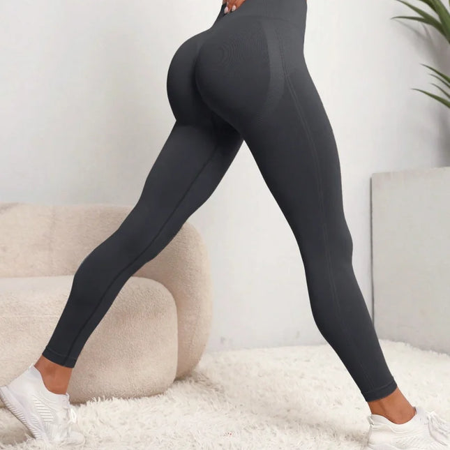 Women Seamless Hip Lifting Women Seamless Sports Leggings High Waist Fitness Leggings Push Up Yoga Leggings Gym Clothing Sports