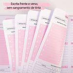 Planner Schedule Agenda Efficiency Notebook Daily Weekly Monthly Diary Journal for Students School Office Stationery Supplies