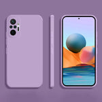 Coque Square Phone Case for Xiaomi Redmi Note 10 Pro Max 10S 1Original Funda Note10 S 4G Matte Silicone Soft Case Case