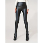 Autumn And Winter New Season Wearable Women's Tight Pants With High Waist And Sexy Faux Leather Texture Long Pants With Leggings