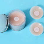 Reusable Breast Petals Lift Invisible Silicone Bra-less Pasties Pad Nipple Cover Invisible Petal Adhesive Stick on Bra for Women