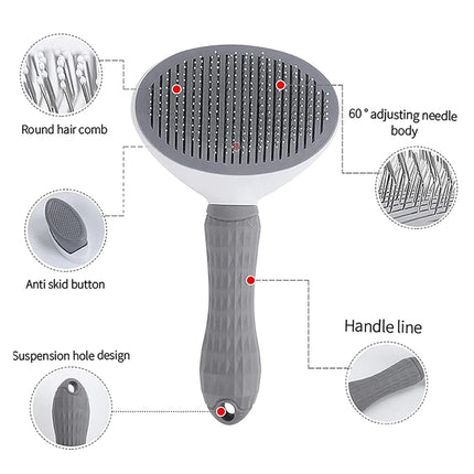 Pet for dog combing special comb long-haired dog to remove floating hair needle comb pet dog combing brush pet supplies