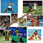 Tapes Kinesio Elastic Bandage Knee Pads Tapes Kinesiology Support Pads Locking Sports Self-Adhesive Venda Kinesiotape Bandage ￼