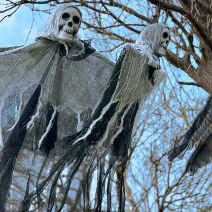 Halloween decoration skeleton ghost with LED, Halloween decoration ghost String Lights for Outdoor and indoor Use in Gardens