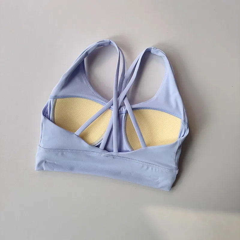 Women Yoga Set 2pcs Sport Suit Gym wear Workout Clothes Sports Crop Top High Waist Legging Fitness Bra Set Breathable Gym Suits