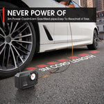 CARSUN Mini Air Pump Tire Inflator Car Electric Mini 20L/Min Portable Air Compressor For Car Motorcycles Bicycle Inflatable