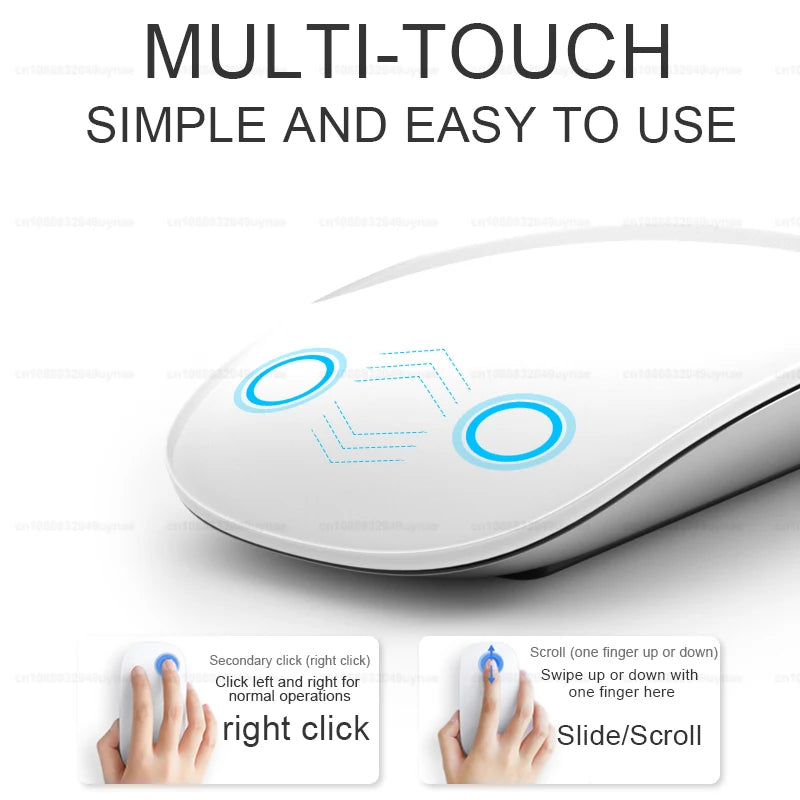 For APPLE Original Multi-Touch Surface Magic Mouse For Macbook Pro Air Mini Laptop Tablet PC iPad Bluetooth 5.0 Wireless Mouse