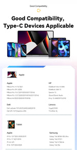 Essager 100W USB Type C To USB C Cable 5A PD Fast Charging Cable Type C Wire For Xiaomi Samsung Huawei Oppo Oneplus Macbook iPad