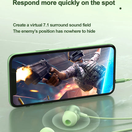 Type C Headphones For Samsung Galaxy S24 S23 S21 S22 Ultra Wired Earphones A53 A52 A34 A54 Note 20 5G 3.5mm Jack Earbud Headset