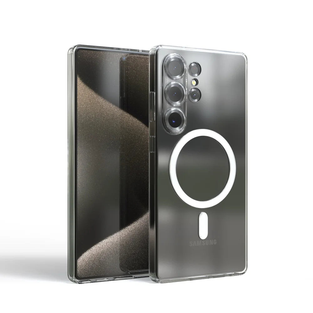 Soft Silicone Case For Galaxy S25 Ultra S25 Plus S25Ultra S21 FE S23 S24 With Camera Lens Full Covers