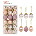 36pcs rose gold / as picture