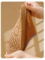 Winter Bohemian Style Indoor Fluffy Slippers with Anti-Slip and Warm Design for Comfortable Feet