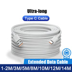 Ultra Long USB To Type C  Cable