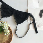 SP&CITY Summer Sexy Lace Tube Top Women Hollow Out Bralette Thin Chest Girl  Bras Seamless Transparent Lingerie French Underwear