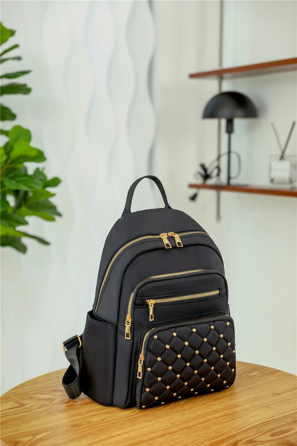 Fashion Bagpack Women High Quality Nylon Backpacks Female Big Travel Back Pack Large School Bags for Teenage Girls Shoulder Bag
