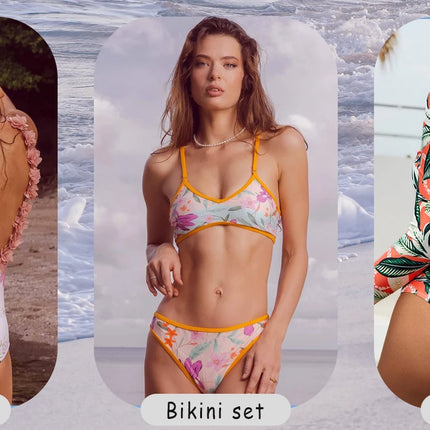 Woman Swimwear 2024 High Waist Bikinis Shorts Women's Swimsuit Luxury Ribbed Two-piece Bathing Suits Summer Bikini Set Swim Suit