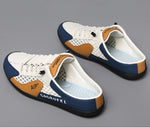 Men's Fashion Soft-soled Half Slippers Summer Men Trendy Bottom Casual Shoes Soft Sole Support Shoes Sneakers Zapatos De Hombre