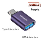 USB to C Purple