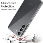 Full Camera Protection Silicone Soft Case For Samsung Galaxy S23 S22 S21 Plus FE Clear Back Case Ultra Thin Back Cover Coque TPU