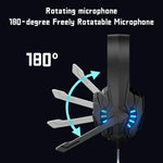 Bass Gaming Headset with Mic Over-Ear Headphones Stereo Sound Gamer Video Game Noise Cancelling for PC Gaming Headset Esports