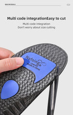 EVA Insoles for Shoes Sole Shock Orthotic Insole Absorption Deodorant Breathable Cushion Running Insoles for Feet Arch Suppor