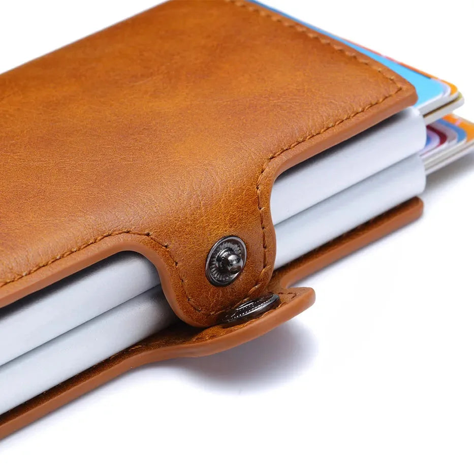 Rfid Men Card Wallets Mini Wallet 14 Card Holders