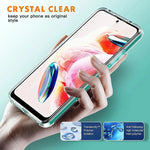 360 Full Silicone Case for Xiaomi Redmi Note 13 14 Pro Plus 12S 11S 10S 9 8 7 Pro 9S 14C 14T 13T 12T 11T 10T Poco X6 X5 X4 X3 F3