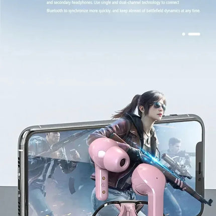 AIR31 True Wireless Bluetooth Headset Binaural Small In Ear Buds Sports Stereo Bass TWS Earbuds Newest Sports Earbuds for Phones