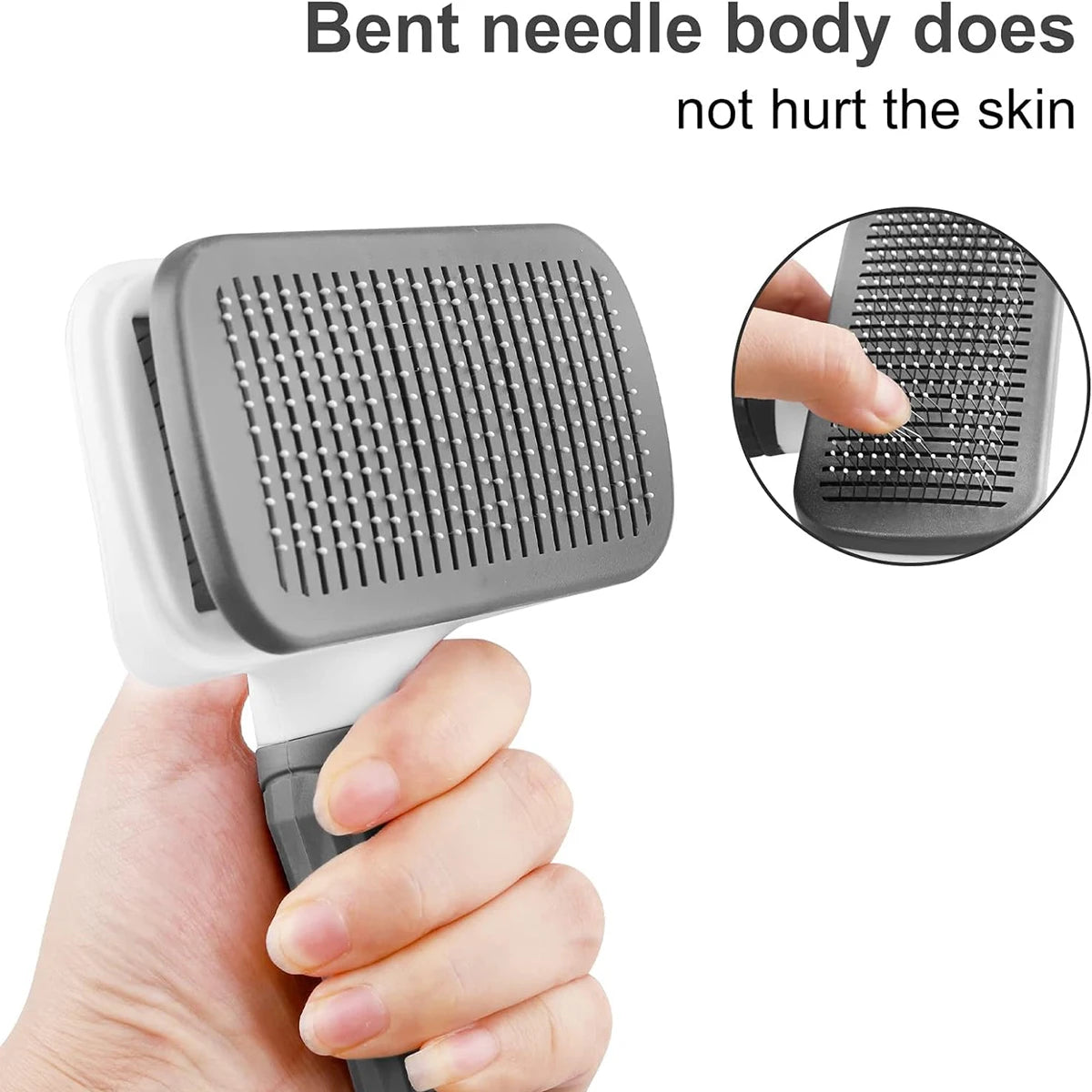 Pet Dog Hair Brush Cat Comb Grooming And Care Cat Brush Plastic Comb For Long Hair Dogs Cleaning Pets Dogs Accessories ﻿