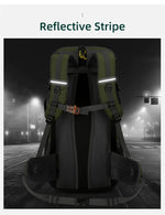 50L Travel Backpack Camping Men Large Hiking Bag Tourist Rucksack Waterproof Outdoor Sports Climbing Mountaineering Bag Luggage