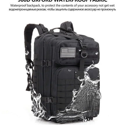 QT&QY 30/50L Tactical Backpacks Man Traveling Bags Survival Outdoor 3P Assault Pack EDC Molle Pack hiking Trekking Hunting Bag