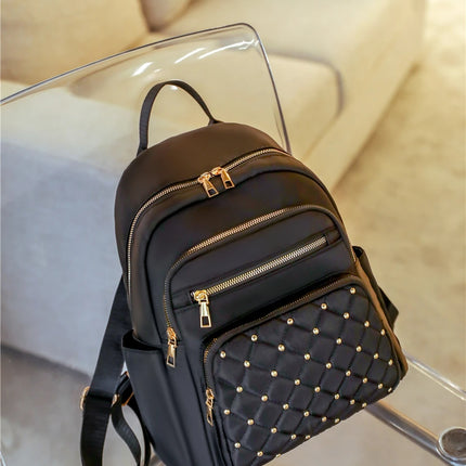 Fashion Bagpack Women High Quality Nylon Backpacks Female Big Travel Back Pack Large School Bags for Teenage Girls Shoulder Bag
