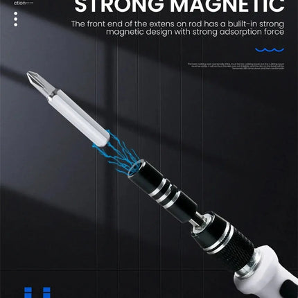 115 in 1Multifunctional Screwdriver Set Computer PC Mobile Phone Equipment Repair Screw Driver Insulation Manual Household Tools