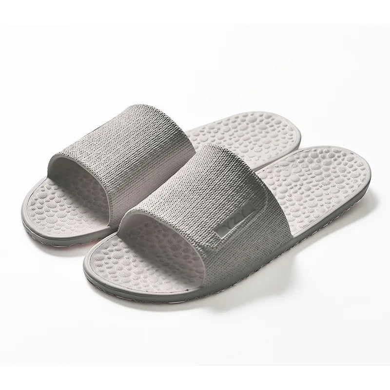 Foldable Home Slippers Hotel Travel Portable Slides Non-Slip Bathing House Guest Use Men Women Unisex Flat Shoes Salon Homestay