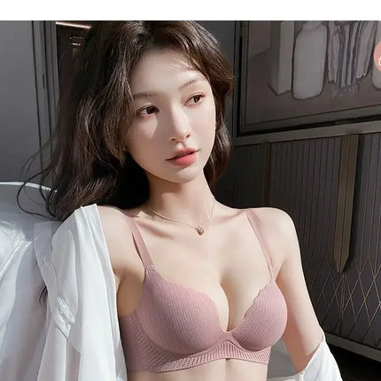 2024 New Push Up Bra for Small Chest  Ultra Thick 6CM Padded No Steel Ring Comfortable & Sexy Lift Lingerie for Flat Chest Women