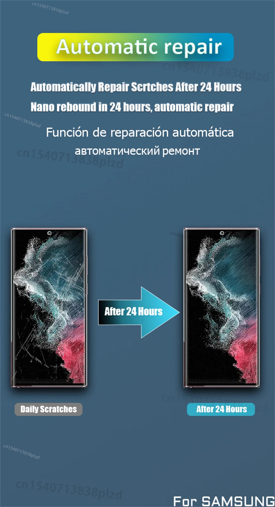 For Samsung Galaxy S24 S23 S22 S21 S20 Plus Ultra Screen Protector Note 20 10 9 S10 S9 Lite FE S10E A55 A35 A54 A34 A15 5G Film