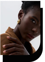 Yhpup High Quality Stainless Steel Round Geometric Chunky Hoops Earrings for Women Charm Metal Simple Fashion Jewelry Waterproof