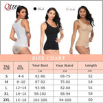 Qtree Women Tummy Control Shapewear Classic 2-IN-1 with Padded Bra High Elastic Strench Vest Body Shaper Slim Up Lift Corset