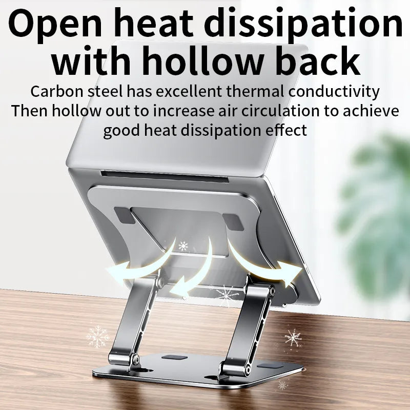 Phone Tablet Stand Adjustable Aluminum Alloy laptop Tablet up to 17 